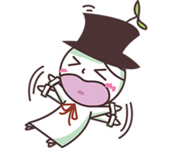 Little Hat Bud sticker #6587211