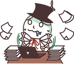 Little Hat Bud sticker #6587212