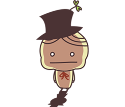 Little Hat Bud sticker #6587213