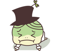 Little Hat Bud sticker #6587214