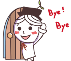 Little Hat Bud sticker #6587219