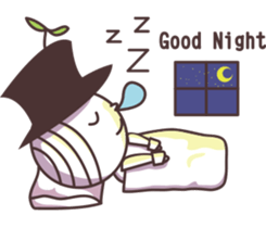 Little Hat Bud sticker #6587221