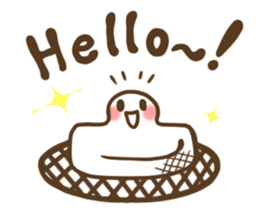 Hannari Omochibiyori sticker #6587466