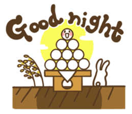 Hannari Omochibiyori sticker #6587471