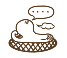 Hannari Omochibiyori sticker #6587490