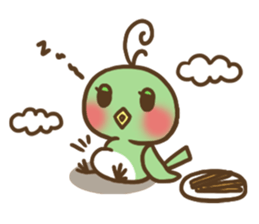 Hannari Omochibiyori sticker #6587495