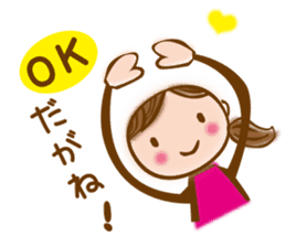 NAGOYA valve of sweet japanese girl sticker #6587912
