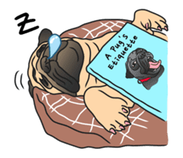 Garcon & Manzo - The Pug Bros sticker #6588831