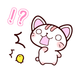 Daily conversation of kitten sticker #6589322