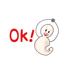 Go-chan the ghost(English-Japanese) sticker #6589345