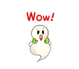 Go-chan the ghost(English-Japanese) sticker #6589353