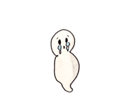 Go-chan the ghost(English-Japanese) sticker #6589357