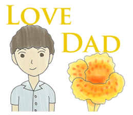 Mother, Father, Children & Family Day sticker #6589505