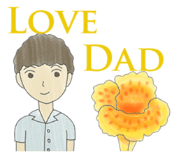 Mother, Father, Children & Family Day sticker #6589505