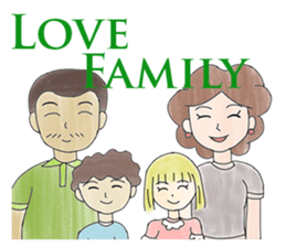 Mother, Father, Children & Family Day sticker #6589507