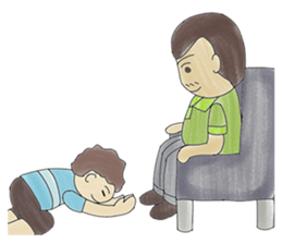 Mother, Father, Children & Family Day sticker #6589534