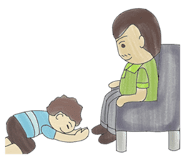 Mother, Father, Children & Family Day sticker #6589534