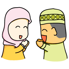 Boy and Girls Ramadhan moments