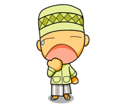 Boy and Girls Ramadhan moments sticker #6589624
