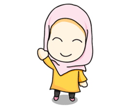 Boy and Girls Ramadhan moments sticker #6589625