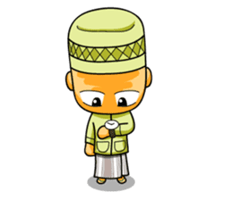 Boy and Girls Ramadhan moments sticker #6589627