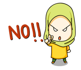 Boy and Girls Ramadhan moments sticker #6589628