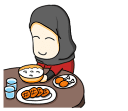 Boy and Girls Ramadhan moments sticker #6589635
