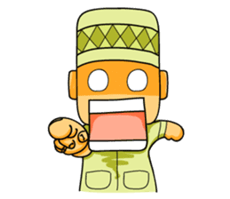 Boy and Girls Ramadhan moments sticker #6589636