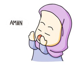 Boy and Girls Ramadhan moments sticker #6589637