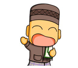 Boy and Girls Ramadhan moments sticker #6589642