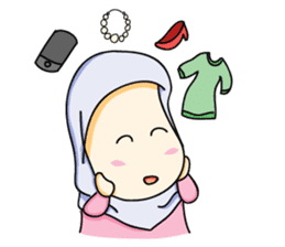 Boy and Girls Ramadhan moments sticker #6589645