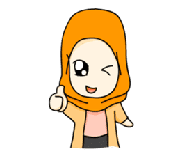 Boy and Girls Ramadhan moments sticker #6589647