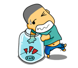 Boy and Girls Ramadhan moments sticker #6589655