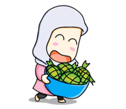 Boy and Girls Ramadhan moments sticker #6589656