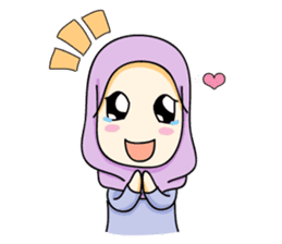 Boy and Girls Ramadhan moments sticker #6589658