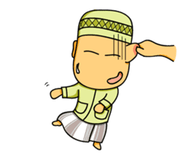 Boy and Girls Ramadhan moments sticker #6589659