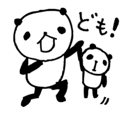 an PANDA 4 sticker #6589747