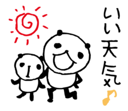 an PANDA 4 sticker #6589757