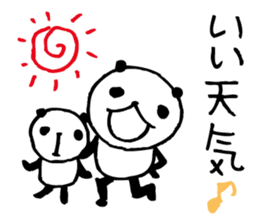 an PANDA 4 sticker #6589757