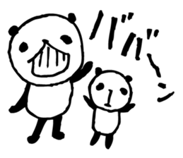 an PANDA 4 sticker #6589762