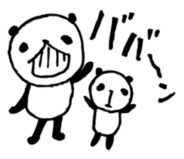 an PANDA 4 sticker #6589762