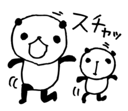 an PANDA 4 sticker #6589775