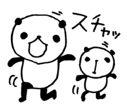 an PANDA 4 sticker #6589775