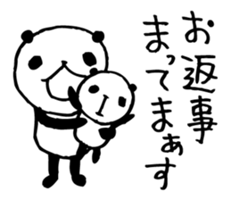 an PANDA 4 sticker #6589782