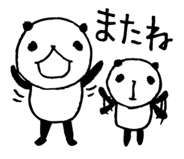 an PANDA 4 sticker #6589783