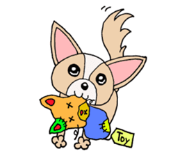 Lovely Dog Chihuahua sticker #6590108
