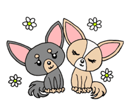 Lovely Dog Chihuahua sticker #6590115