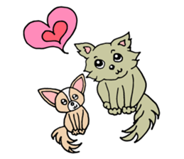 Lovely Dog Chihuahua sticker #6590125