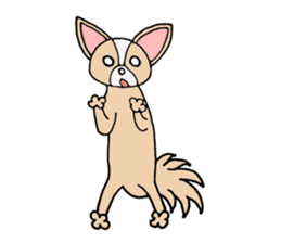 Lovely Dog Chihuahua sticker #6590130