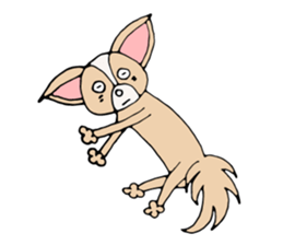 Lovely Dog Chihuahua sticker #6590131